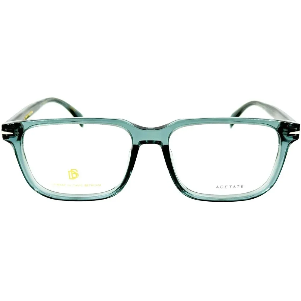 David Beckham DB1022 Mens Plastic Eyeglass Frame PJP Blue 52-16 w Case